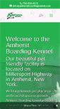 Mobile Screenshot of amherstboardingkennel.com